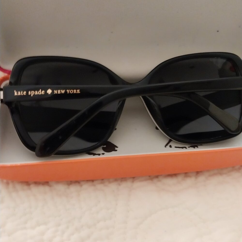 🎀 kate spade Black Sunglasses w/Case "Adimina" EXC🎀